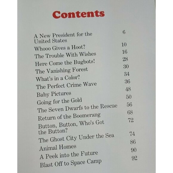 Disney's Year Book 1993 Picture Learning Comic Young Adults Hardcover Book - Picture 5 of 12